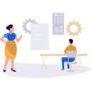 پیش‌نمایش فایل businesswoman-and-businessman-are-discussing-business-10815223 از پک مدیریت کسب و کار