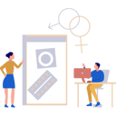 پیش‌نمایش فایل businesswoman-and-businessman-are-talking-about-business-10815263 از پک مدیریت کسب و کار