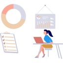 پیش‌نمایش فایل businesswoman-is-working-on-chart-on-laptop-10815147 از پک مدیریت کسب و کار
