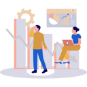 پیش‌نمایش فایل girl-and-boy-working-on-laptop-10815258 از پک مدیریت کسب و کار