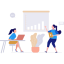پیش‌نمایش فایل girls-are-talking-about-business-graphs-10815228 از پک مدیریت کسب و کار