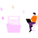 پیش‌نمایش فایل businessman-is-doing-mail-marketing-10992369 از پک مدیر