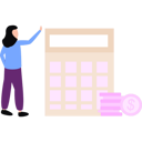 پیش‌نمایش فایل employee-is-calculating-her-finances-10992334 از پک مدیر