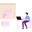 پیش‌نمایش فایل employee-is-presenting-business-data-10992374 از پک مدیر