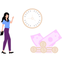 پیش‌نمایش فایل employee-manages-her-money-with-time-10992359 از پک مدیر