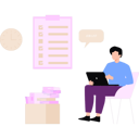 پیش‌نمایش فایل employee-prepares-to-do-list-10992368 از پک مدیر