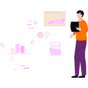 پیش‌نمایش فایل manager-is-viewing-market-data-report-10992360 از پک مدیر
