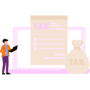 پیش‌نمایش فایل manager-is-working-on-tax-document-10992349 از پک مدیر