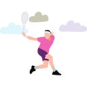 پیش‌نمایش فایل boy-is-playing-badminton-10992091 از پک ورزشی