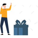 پیش‌نمایش فایل boy-happy-for-gift-10983426 از پک جشن