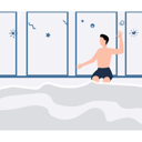 پیش‌نمایش فایل boy-sitting-by-swimming-pool-10983454 از پک جشن