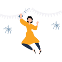 پیش‌نمایش فایل girl-having-fun-at-party-10983464 از پک جشن