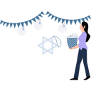 پیش‌نمایش فایل girl-holding-basket-of-decorations-for-party-10983459 از پک جشن