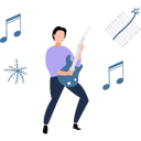 پیش‌نمایش فایل man-playing-guitar-10983441 از پک جشن