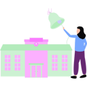 پیش‌نمایش فایل girl-ringing-school-bell-10992146 از پک مطالعه