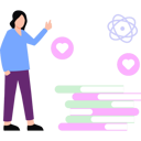 پیش‌نمایش فایل girl-telling-about-books-10992160 از پک مطالعه