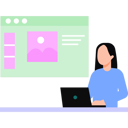 پیش‌نمایش فایل girl-working-on-laptop-10992122 از پک مطالعه