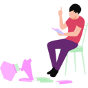 پیش‌نمایش فایل man-learning-from-book-10992138 از پک مطالعه