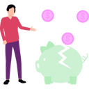 پیش‌نمایش فایل man-showing-broken-piggy-bank-10992147 از پک مطالعه