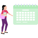 پیش‌نمایش فایل woman-pointing-at-calendar-10992167 از پک مطالعه