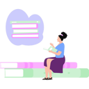 پیش‌نمایش فایل woman-reading-story-from-book-10992111 از پک مطالعه