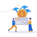 پیش‌نمایش فایل boy-and-girl-holding-credit-card-10890921 از پک امور مالی