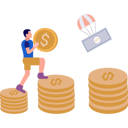 پیش‌نمایش فایل businessman-has-dollar-coins-10890970 از پک امور مالی
