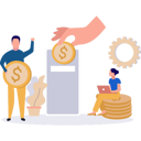 پیش‌نمایش فایل businessman-holding-a-coin-10890950 از پک امور مالی