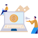 پیش‌نمایش فایل businessman-is-announcing-for-business-10890995 از پک امور مالی