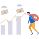 پیش‌نمایش فایل businessman-is-carrying-a-bag-of-dollars-10890975 از پک امور مالی