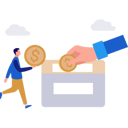 پیش‌نمایش فایل businessman-is-saving-money-in-a-money-box-10890939 از پک امور مالی