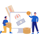 پیش‌نمایش فایل businessmen-are-holding-dollar-coins-10890948 از پک امور مالی