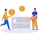 پیش‌نمایش فایل businessmen-are-talking-about-card-10890965 از پک امور مالی