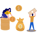 پیش‌نمایش فایل businesswoman-and-businessman-working-on-money-10890949 از پک امور مالی