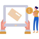 پیش‌نمایش فایل girl-is-paying-online-10890988 از پک امور مالی