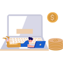پیش‌نمایش فایل girl-is-using-a-laptop-for-financial-work-10890963 از پک امور مالی