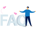 پیش‌نمایش فایل boy-is-showing-the-faq-support-10873825 از پک سوالات متداول