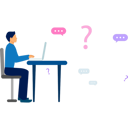 پیش‌نمایش فایل boy-is-using-a-laptop-for-faqs-to-get-information-10873912 از پک سوالات متداول