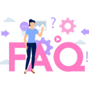 پیش‌نمایش فایل girl-giving-idea-to-get-information-from-faq-10873786 از پک سوالات متداول