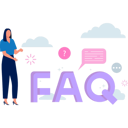 پیش‌نمایش فایل girl-is-explaining-about-the-faq-support-10873800 از پک سوالات متداول