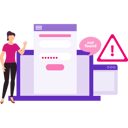 پیش‌نمایش فایل girl-telling-about-alert-on-web-page-10962384 از پک بدون داده، بدون نتیجه