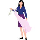 پیش‌نمایش فایل beautiful-girl-is-taking-clothes-off-the-hanger-10890544 از پک مد