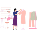 پیش‌نمایش فایل fashion-designer-is-designing-the-clothes-10890505 از پک مد