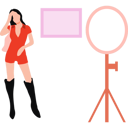 پیش‌نمایش فایل fashion-girl-is-posing-in-front-of-ring-light-10890475 از پک مد