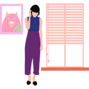 پیش‌نمایش فایل fashion-girl-is-posing-shy-10890496 از پک مد