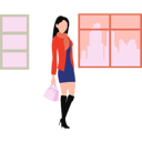 پیش‌نمایش فایل fashion-girl-is-standing-10890468 از پک مد