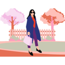 پیش‌نمایش فایل fashion-lady-is-wearing-a-beautiful-coat-10890489 از پک مد