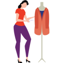 پیش‌نمایش فایل girl-is-cutting-the-clothes-10890537 از پک مد
