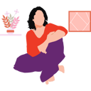 پیش‌نمایش فایل lady-is-sitting-10890497 از پک مد