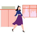 پیش‌نمایش فایل modern-girl-is-walking-10890515 از پک مد
